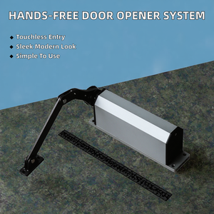 Sistema Moderno de Apertura Automática de Puertas Batientes, Manos Libres, Capacidad de Carga de 200 kg, Motor DC sin Escobillas, Aleación de Aluminio, para Uso Industrial y Residencial - Product Image 3