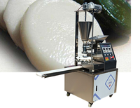 Machine automatique de remplissage et de pressage pour gâteaux de riz glutineux, mochi, boules de riz vertes et pains vapeur Erkuai