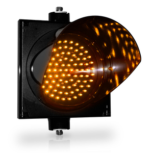 Luz de Sinalização LED Amarela IP65 de 200mm para Segurança Rodoviária - Product Image 2