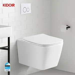 <span class=keywords><strong>WC</strong></span> Sospeso Senza Brida Kidoir Multicolore in Ceramica Monoblocco di Piccole <span class=keywords><strong>Dimensioni</strong></span> con Scarico a Parete - Product Image 1