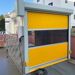 PVC Nhanh Cán cửa hội thảo sạch sẽ tự động nâng cảm ứng con lăn màn trập cửa tốc độ cao con lăn màn trập cửa - Product Image 6