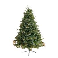 Sapin de Noël Artificiel Géant de Luxe Personnalisé de Haute Qualité, Fait Main, Moderne, avec Lumières LED