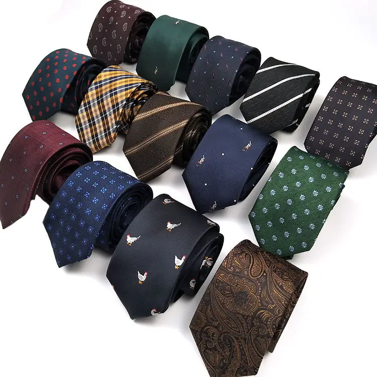 High Quality Customized Polyester Paisley Neckties Wedding Black Polyester 100% Microfiber Polyester Floral Ties for Men