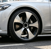 Jantes en alliage d'aluminium de haute qualité de 20 pouces, PCD 5x112, finition argent, garantie 1 an, remplacement pour Mercedes GLC X253 X254