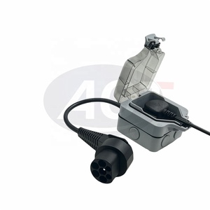 Nuovo Adattatore per Caricabatterie EV AOTAI <span class=keywords><strong>Tipo</strong></span> 2 Maschio 16A Monofase-1 <span class=keywords><strong>Tipo</strong></span> M Presa Sudafricana con Cavo da <span class=keywords><strong>0</strong></span>,5M - Product Image 3