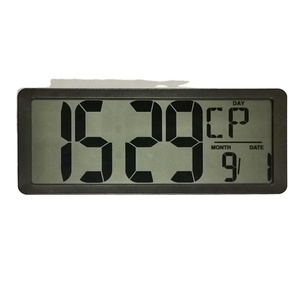 Affichage LCD 7 segments à caractères noirs, réfléchissant positif <span class=keywords><strong>TN</strong></span>, sans rétroéclairage, écran gris, 1/2 mode marche/1/2 mode veille, taille personnalisée pour montage mural - Product Image 2