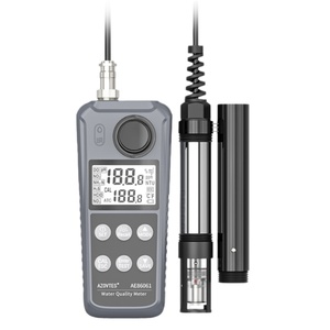 Analyseur multifonctionnel de la qualité de l'eau AE86061 mesure l'oxygène dissous, la température, le pH, les nitrites et l'azote ammoniacal - Product Image 1