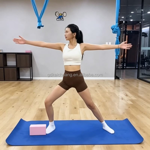 Blocco Yoga in Schiuma Antiscivolo ad Alta Densità, Mattoncino Professionale per Donne <span class=keywords><strong>e</strong></span> Bambini, <span class=keywords><strong>Danza</strong></span>, Stretching <span class=keywords><strong>e</strong></span> Allenamento Fitness - Product Image 6