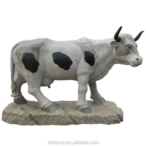 outdoor hand carved water buffalo stone statue carvigs,