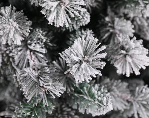 Toptan lüks ayakta taban 10ft 10ft için Prelit kar akın yağ yapay noel dekoratif ağaçlar - Product Image 5