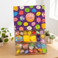 Coffret Calendrier de l'Avent Mystère 24/25 pièces : Jouets Squishy en forme de Ravioli Mignons et Anti-stress