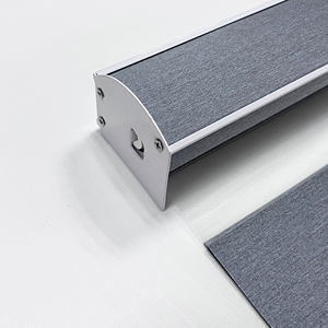 Chất lượng cao tùy chỉnh kích thước thông minh ngựa vằn điện màn cửa ngang nhựa được xây dựng trong Rèm Shades cửa chớp nhà đồng bằng - Product Image 2