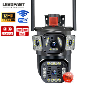 Levofast New V380Pro 4G IP66 Không Thấm Nước 3 Hình Ảnh Ngoài Trời Máy Ảnh PTZ Tầm Nhìn Ban Đêm Wifi Nhà Trong Nhà Giám Sát CCTV Máy Ảnh - Product Image 6