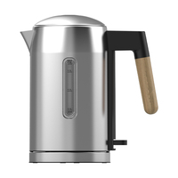 Hervidor de Agua Eléctrico Térmico de Acero Inoxidable de 1.7L para Cocina, Electrodomésticos para el Hogar Hotsy