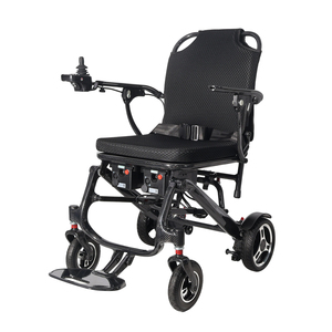 <span class=keywords><strong>Fauteuil</strong></span> <span class=keywords><strong>roulant</strong></span> électrique en fibre de carbone amortissant les chocs - Confortable pour les trajets longue distance - Product Image 2