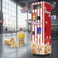 Machine à Popcorn Professionnelle 2026 Améliorée avec Chariot, Grande Capacité 16oz, Idéale pour les Événements et les Entreprises