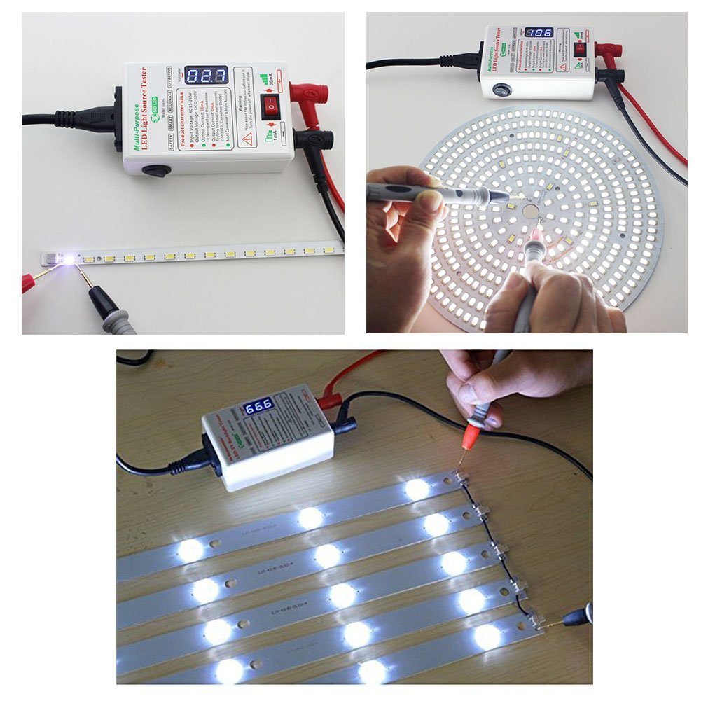 Testing Led Led Multiple Light Kit Led Bulb Tester Amagogo Portable LED TV Backlight Tester – Easy To Use ...