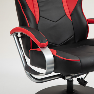 Sedia <span class=keywords><strong>da</strong></span> Ufficio Moderna Ergonomica con Altezza Regolabile, Rotelle, Struttura <span class=keywords><strong>in</strong></span> Metallo Resistente, Braccioli <span class=keywords><strong>in</strong></span> <span class=keywords><strong>Pelle</strong></span> PU e Pannello <span class=keywords><strong>in</strong></span> Legno - Product Image 4