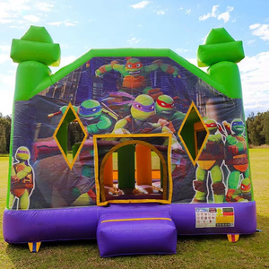 Haute qualité <span class=keywords><strong>Teenage</strong></span> <span class=keywords><strong>Ninja</strong></span> <span class=keywords><strong>Turtles</strong></span> Jumping Bounce House Château gonflable gonflable à vendre - Product Image 1