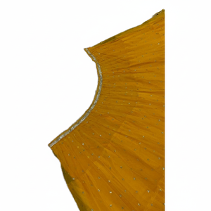 Lehenga Choli para Fiestas con Lentejuelas y Espejo, Elegante Traje de Fiesta - Product Image 1