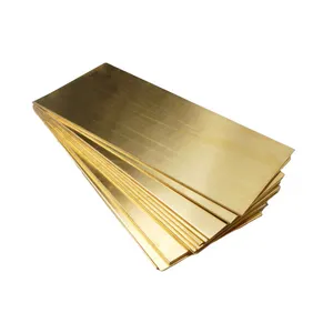 C10100 C10200 C10300 C2600 20 Gauge H32 H65 4x8 99.99% Brass Pure Copper Cathode Flat Plate Sheet Price Per Kilo Per Ton