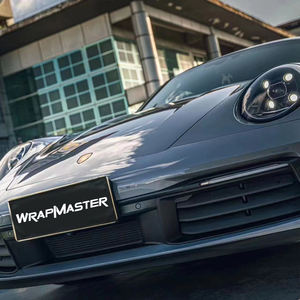 WRAPMASTER 1,52*17m cristal brillante para Porsche calcomanía gris Polar PET PVC vinilo <span class=keywords><strong>coche</strong></span> película antiarañazos Auto decoración cuerpo - Product Image 3