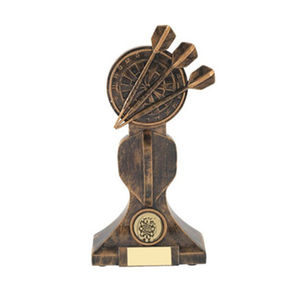 Trofeo <span class=keywords><strong>de</strong></span> <span class=keywords><strong>dardos</strong></span> artesanales <span class=keywords><strong>de</strong></span> resina hechos a mano con grabado gratis - Product Image 2