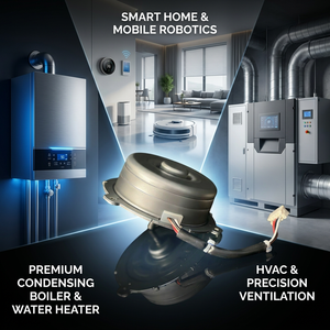 Moteur CC sans balais automatisé, haute efficacité, faible <span class=keywords><strong>bruit</strong></span>, 3000 tr/min, pour climatiseur intelligent, appareil électroménager, <span class=keywords><strong>chauffe</strong></span>-<span class=keywords><strong>eau</strong></span> à gaz, 36W - Product Image 4