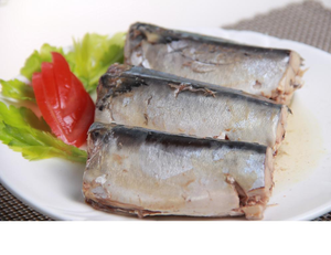 Maquereau en conserve du Chili, poisson en conserve en saumure, 425g, approuvé HACCP - Product Image 1