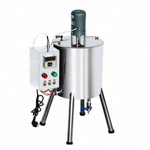 Machine de remplissage semi-automatique 15L 30L pour liquides, crèmes, baumes, rouges à lèvres et pâtes, avec agitation et chauffage, pour la fabrication de baumes à lèvres - Product Image 3