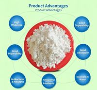 Poudre de zéolite 4A de haute pureté, tamis moléculaire pour les applications de détergentation et de traitement de l'eau