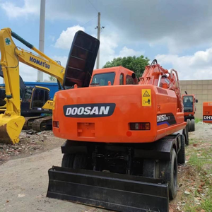 Excavadora Hidráulica de Ruedas Doosan DH150W-7 de Segunda Mano, Potente y Duradera, con Cucharón de 0.75m, Motor de 15 Toneladas - Product Image 2