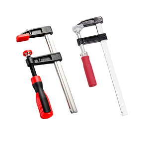Pince de serrage en F pour menuisier en acier au carbone avec poignée en PP <span class=keywords><strong>TPR</strong></span> pour outils de table et de travail du bois - Product Image 2