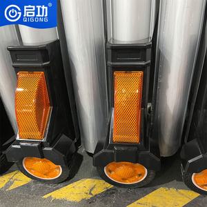 モダンな手動格納式群衆制御バリアゲート、背の高いアルミニウム合金製軽量ゲート、0.9mm/1.2mm、モールセキュリティ用 - Product Image 4