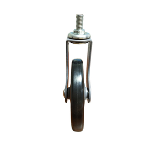 Double Voie Pivotante De 3 Pouces Filetage Vis Encastré <span class=keywords><strong>Roulette</strong></span> Pour Meubles - Product Image 6