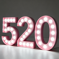 Lettres lumineuses LED 3D personnalisées, boîtes de signalisation pour les entreprises automobiles - Décoration publicitaire directionnelle, alimentation AC, étanche IP65