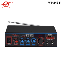 YATAO-miniamplificador de potencia para el hogar, 2 canales, BT, transformadores de núcleo de cobre