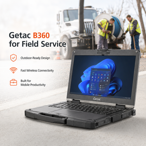 แล็ปท็อป Getac B360 S510 รุ่นทนทาน ใช้หน่วยประมวลผล Core I5/I7 11 Pro สำหรับงานภาคสนาม  ประสิทธิภาพสูงด้วยโปรเซสเซอร์ Core I5/i7 - Product Image 3