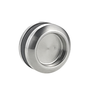 มือจับประตูห้องน้ำแบบโมเดิร์น ทำจากสแตนเลส สำหรับประตูกระจกห้องอาบน้ำ รูปทรงกลม - Product Image 1