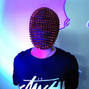 ไนท์คลับหมุดประดับพลอยเทียม,หน้ากากสำหรับเต้นเม่นผ้าคลุมหัวบาร์แบบหนามสำหรับการแสดงดีเจ - Product Image 2