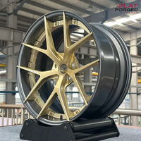 Jantes forgées sur mesure en 2 pièces, 18 19 20 21 22 23 pouces, multi-branches, 5x112 5x120 5x130 pour AUDI Tesla BMW, moyeux de voitures de luxe