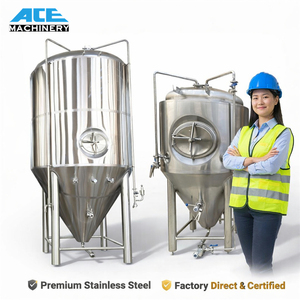 300L 500L Beer Making <b>Machine</b> Stainless Steel Conical Fermenter Jacketed Unitank Brewery Fermentation Tank Commercial Equipment - Product Image 6