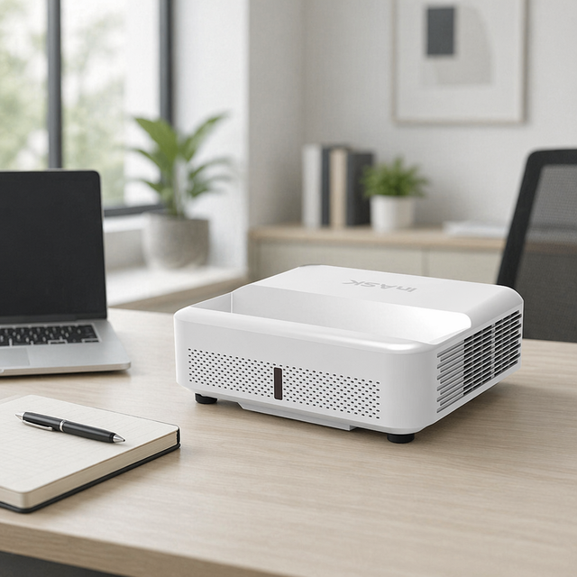 Projector Inask YNW450 Ultra-short Throw High-brightness 4500 lm 3LCD Laser Projector
