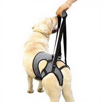Nouveau modèle de harnais de soutien pour chien, extensible et rétractable, en soie de lait, pour blessures à la patte arrière, pour l'extérieur