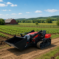 Tracteur chenillé 50 CV en promotion avec chargeur frontal et lame de bulldozer – Approvisionnement direct usine