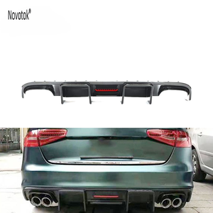 Diffusore labbro posteriore in fibra di carbonio S4 per <span class=keywords><strong>Audi</strong></span> S4 B8 <span class=keywords><strong>A4</strong></span> Sline Sport berlina 4 porte 2008- 2012 - Product Image 1