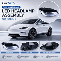 Ensemble de phares LED LinTech 1034319-00-E, phare haute performance résistant aux chocs pour Tesla Model X