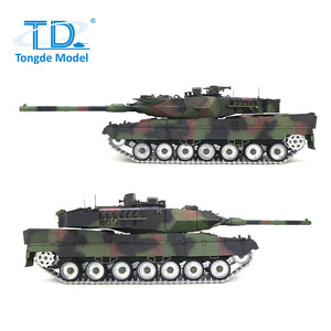 Char d'assaut allemand <span class=keywords><strong>Leopard</strong></span> 2 A7 peint sur mesure <span class=keywords><strong>1</strong></span>/16 RC avec fumée + son + tir (version améliorée) - Product Image 3