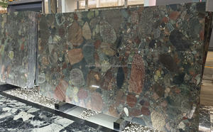 หินแกรนิตคาลิปโซ่หินแกรนิตสีเขียวหินควอทซ์ซาไซต์สไตล์บราซิล - Product Image 4