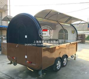 2019 remolques de comida móviles personalizados/camiones de comida para helados y hamburguesas/100% cumplen con los requisitos - Product Image 4